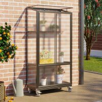 Modell Polis 4 mm Doppelstegplatten, Tomatenhaus